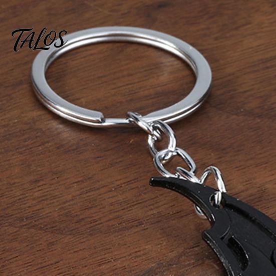 Zinc Alloy Key Holder Bat Dart Keychain, Car Ring for Keychain Men, Handbags Backpacks Charm Decorative Accessory Halloween Lightweight Bag Charms