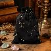 Tarots Card Holder Pouches Tarots Card Storage Special Bag Mysterious Black Magical Themed Card Holder Gift Bag