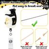 360 Rotating Cat Badge Reel Alligator Clip Retractable Badge Reel ID Card Holder  Keychains Lanyard