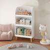 US 3 Tiers Kids Bookshelf Toy Storage Organizer Wooden Bookshelf Book Display Shelf Toy Storage Organizer For Playroom Nursery