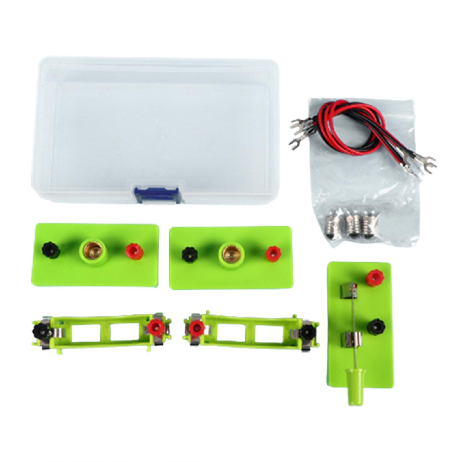 School Physics Labs-Basic Electricity Discovery Circuit Magnetism-Kit for Junior 1
