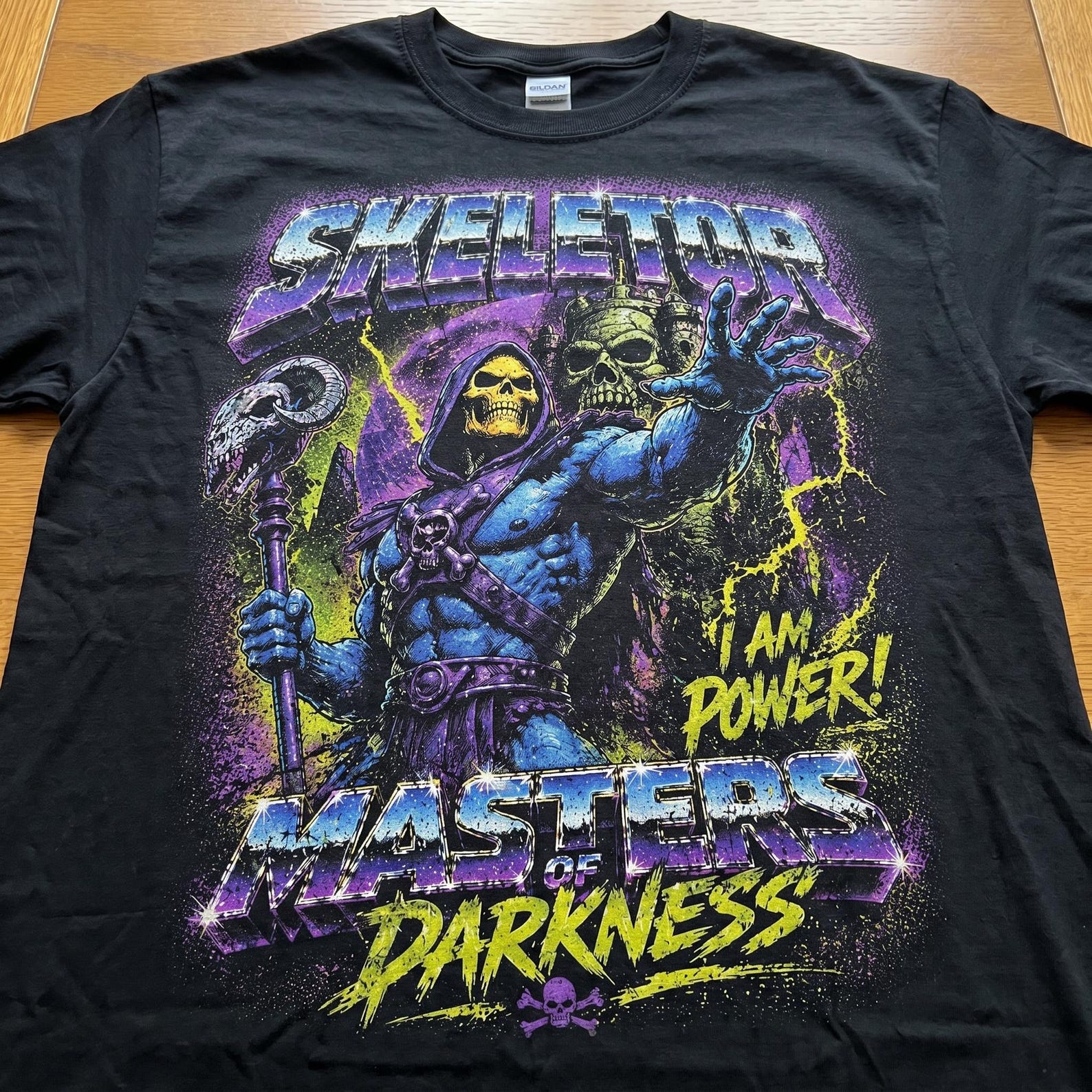 Skeletor Masters of the Universe Tee | Vintage Villain Graphic Shirt S