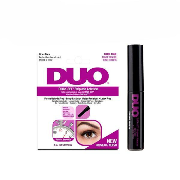 Клей Striplash Quick Set DUO, темный