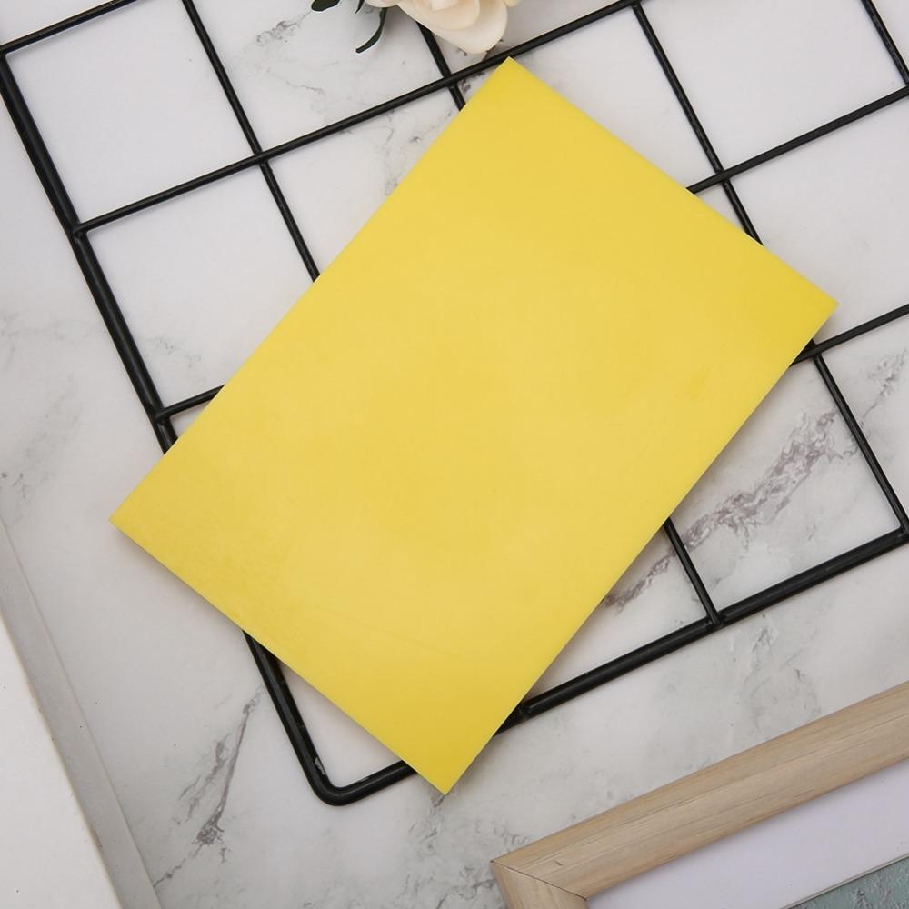 Thin Carving Block Jelly Rubber Stamp Easy to Carve Adhesive Backing Rubber Carving Block Square Soft Rubber Stamp Carving Block