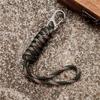 Anti-lost Chain Umbrella Rope Keyring Handmade Braided Woven Keychain  Camping Rescue