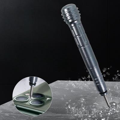 1 adet Ayarlanabilir Cep Telefonu Cam Arka Kapak Sökme Aracı Yıkım Kalemi Elmas Uç iPhone Cam Tamiri Kırma Aracı için
