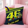 V-Valentino Moto GP R-Rossi 46 Kissenbezug Kissenbezug Polsterung Sofa Wurfkissen Heimdeko Kissenbezug