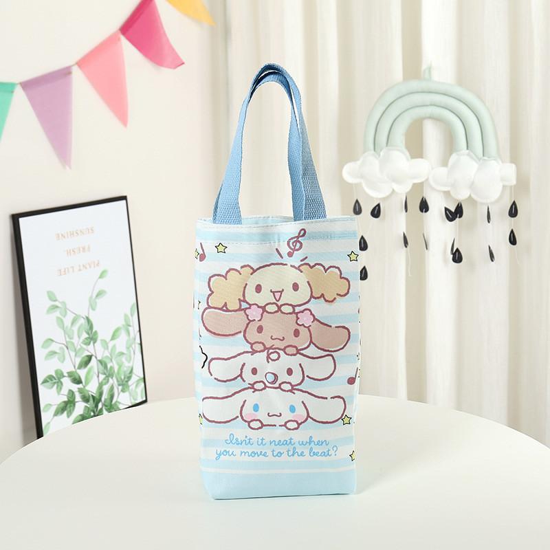 Cartoon Stacking Fun Canvas Multipurpose Bag For Storage And Travel