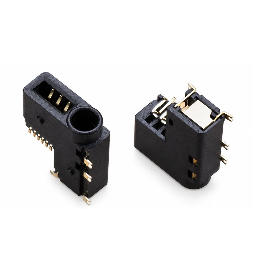 2PCS Interface Connector Audio Port Connector for PSP 1000/PS4 Slim/Pro Game Console Repair Part