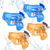 Set of 4 Mini Water Guns for Kids, 7m Distance, 5-7m Range. Perfect for Summer Pools, Beaches, Water Play, Baths, and Parties. Water Guns for Kids