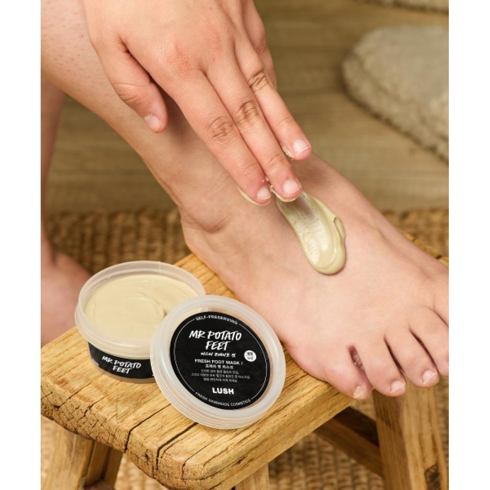 Lush Mr. Potato Fit 70g   Fresh Foot Mask NONE