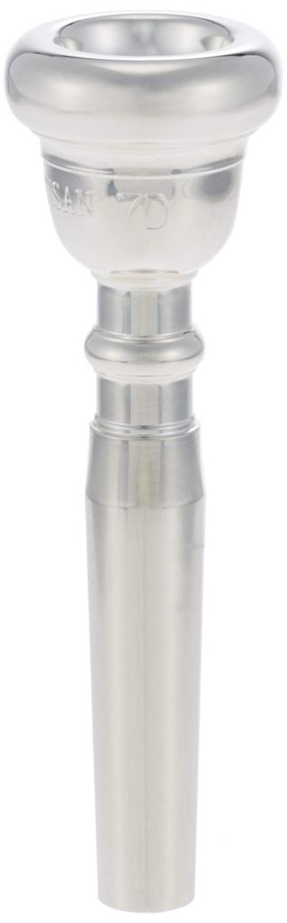 Bach Trumpet Mouthpiece, Artisan (Arisan), 7D, Silver-Plated Finish