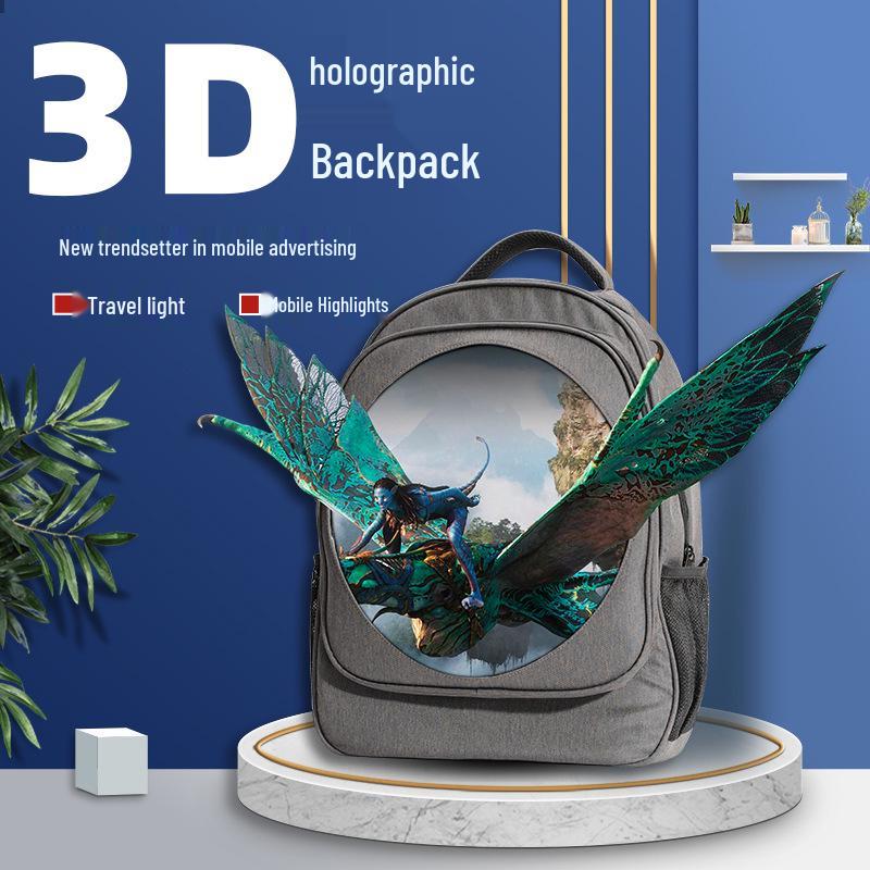 

Eye-Catching 3D Holographic Advertising Backpack - 30cm DD Designated Driver Traffic Attraction