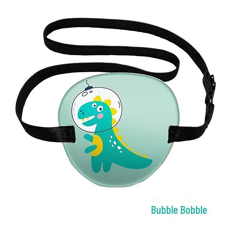 Children's 3D Cartoon Eye Patch for Strabismus & Amblyopia Correction - Pirate Shading Mask