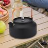 Ceainic Portabil de Camping 1.6L Ceainic de Exterior Ceainic Cafetieră Oală de Apă din Oțel Inoxidabil 304 Ceainic pentru Foc de Tabără Accesorii de Camping