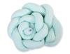 Braided Cot Bumper - Mint