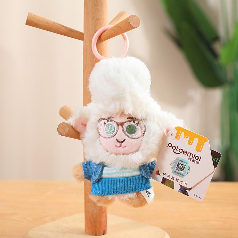 Animal Zootopia Sweet Plush Keychains Featuring Judy And Nick Perfect For Occasion Any