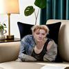 C-Chinese Actor Neo Hou Minghao  Pillow Case Square Double-Sided Sofa Cushion Cover Bedroom Bedside Pillow