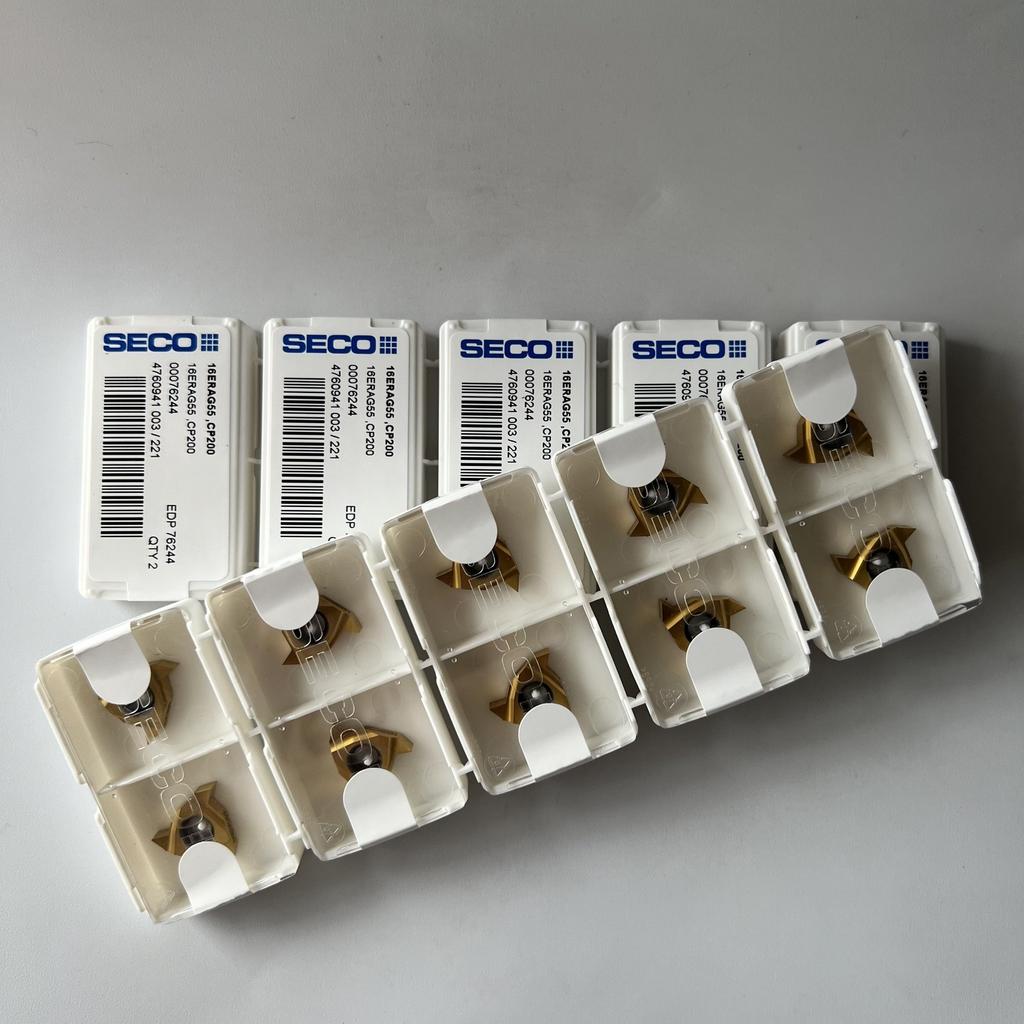 SECO / 16ERAG55,CP200 / Original genuine CNC alloy blade 10 Pcs