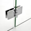 Glass Plate Carrier Bathroom Furniture Bilateral Clip Cabinet Door Hinge Glass Hinge Glass Clamp