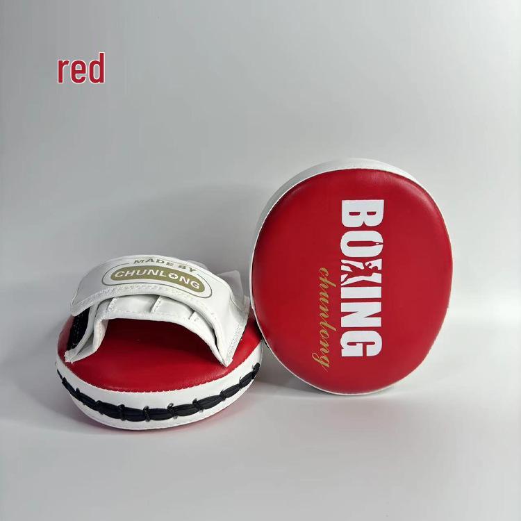 

Thai Boxing Target Pad: Sanda, Taekwondo, Curved Training Equipment Single Piece красный/белый