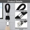 10Pcs Braided Cotton Loop Towel Clip Towel Hook Holder Towel Hangers Rack Metal Clip Home Storage Hanger Easy to Use