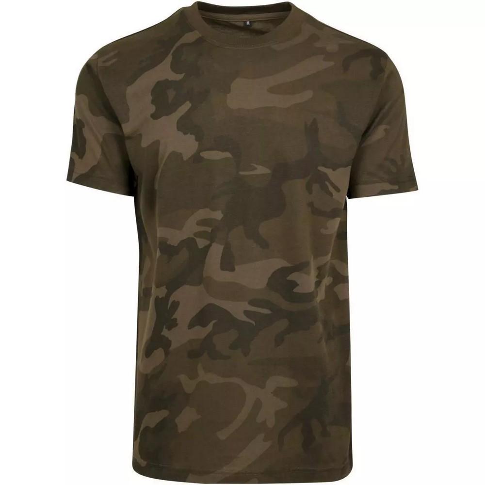 Bauen Sie Ihre Marke Herren Camo Rundhals-T-Shirt