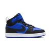 Nike Anti-Slip Wear-Resistant Mid-Top Kids' Skateboarding Shoes Blue Black Children Aged 3-7 Years Old Sneakers CD7783-404