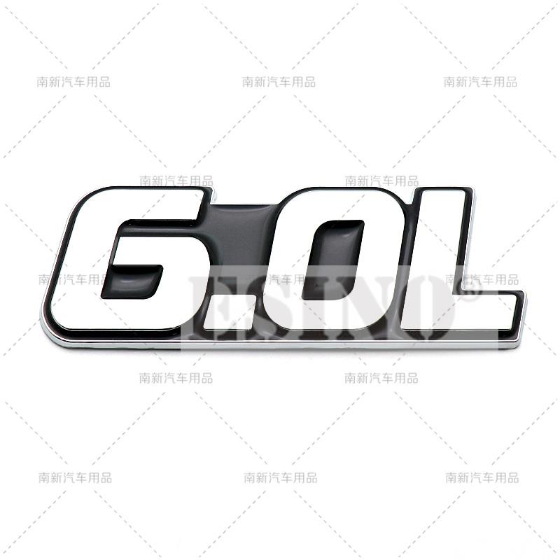 Car Styling DFETRY 3D Metal Chrome Zinc Alloy Adhensive Emblem 5.0L 5.7L 6.0L 6.2L 6.4L 7.0L Body Trunk Fender Badge Accessory