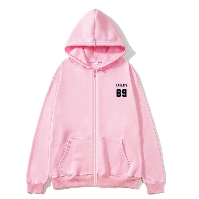 Women Zip Hoodie Tokio Hotel Rock Band Rapper Kaulitz 89 Print Autumn Women Zip Hoodie Casual Oversized Pullover Sweatshirt Unisex Clothes