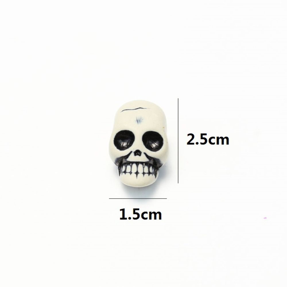 10pcs Funny Mini Skull Thick Skull Model Toy Durable Skull Props  Home