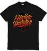 Harley-Davidson Inspired Graphic Unisex T-Shirt Eagle Skull Graphic Tee S-3XL