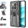 For Xiaomi Redmi Note 14 Pro Plus 5G Case Shockproof Armor Case for Redmi Note 14 Pro 4G 5G Car Magnetic Holder Back Cover