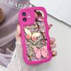 Mobile Phone Cases for iPhone 11 13 XR 15 Pro Max 12 14 Pro Max Case iPhone 16 7 Plus 8 Plus XS Max Big Wave Solid Color Cartoon Anti-drop Waterproof