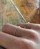 Iamj [925 Silver] Basic Cut Ring_1Mm