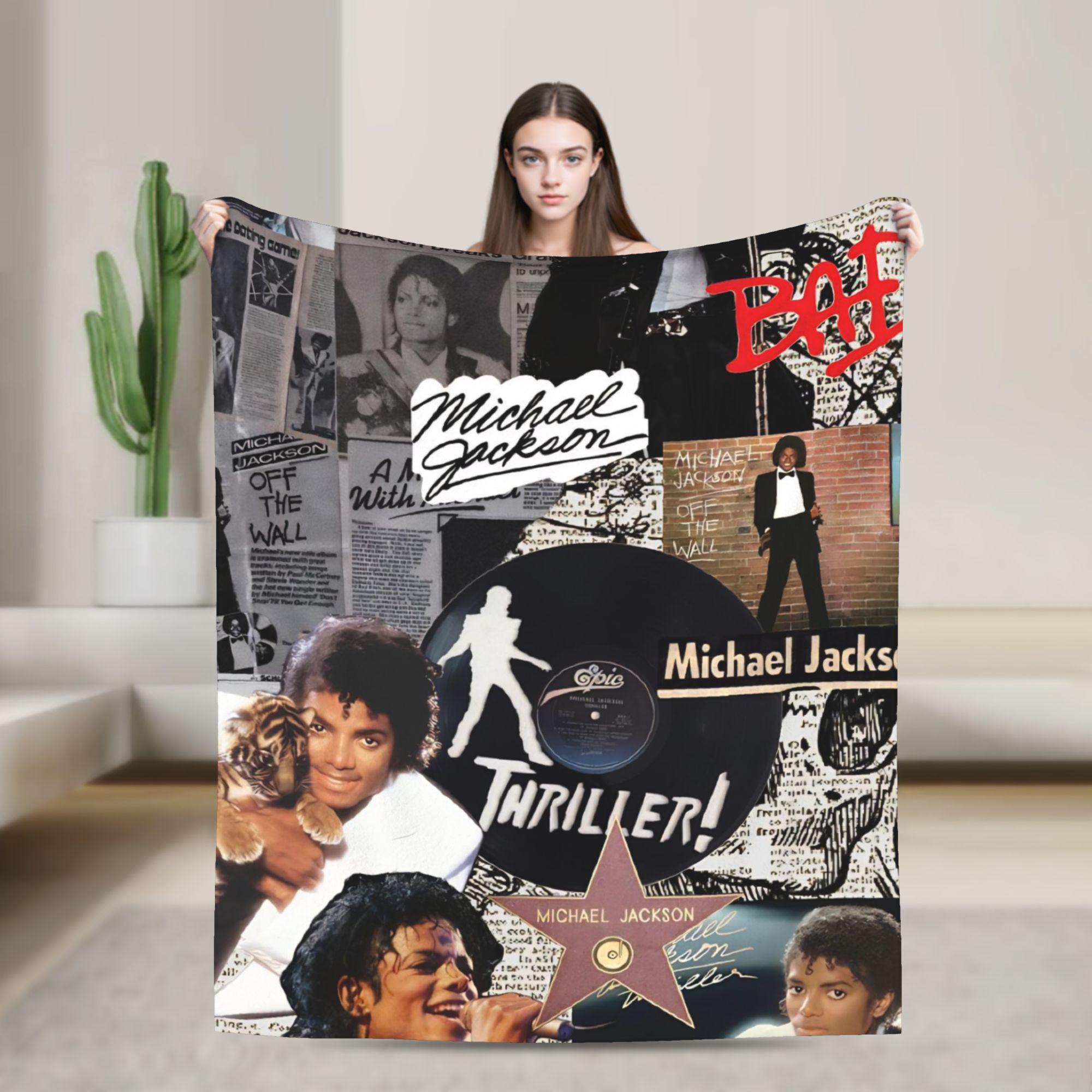 

Warm Blankets Picnic MJ King Of Pop Michael J-jackson Throw Blanket Flannel Bedspread For Home Decor Funny Sofa Bed Cover 30x40in