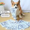 Pet Dog Sound-making Toy, Paper Newspaper Simulation Boredom Relief Tool, Grindable Teeth Grinding Corgi Teddy Puppy Interaction