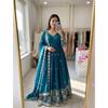 Beautiful Bollywood Ethnic Anarkali Suit Indian Wedding Party Wear Salwar Kameez
