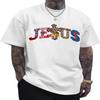 Christian Shirts for Men Jesus Faith Cross Shirt God Religious Tshirts Inspirational Oversized Graphic Y2k Tees Tops
