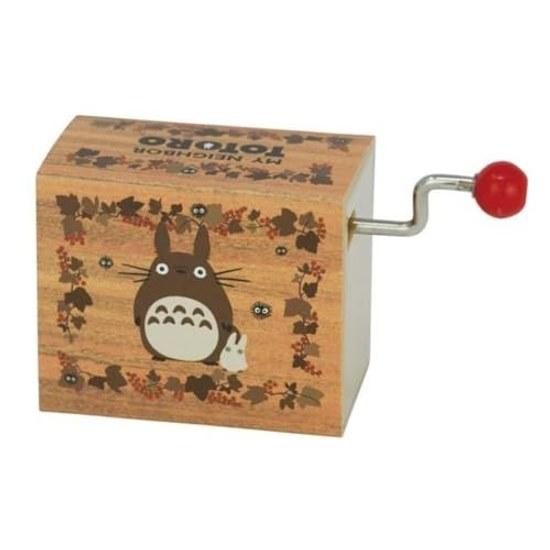 Sekiguchi Tonari no Totoro Hand-Crank Music Box Wood Grain