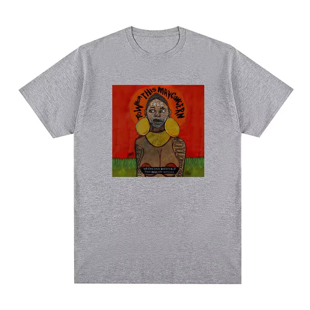 

To Whom This May Concern Digital Album TShirt Jill Scott New Style Graphic Printing Teeshirt Round Neck High Quality Cotton 4XL