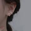 Earring with Simple Style, Screw Fastens The Ear Bone. Can Be Worn While Sleeping Without Removing The Jewelry.