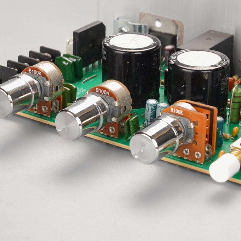 TDA7293 2Channel 100W+100W Highly Power Amplifiers Board Power Wire AC18v35V Amplifiers Module for Home Sound Setups