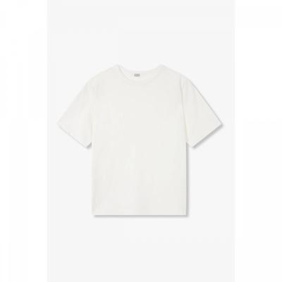 STUDIO TOMBOY Einpunkt Besticktes Seidiges T-Shirt 9176222981