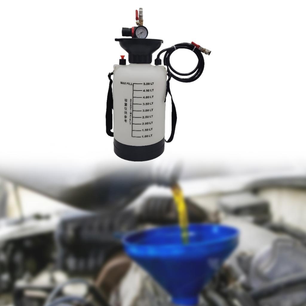 5L Pneumatic Transmission Fluid Pump Oil Pneumatic Oil ing Gear Oil Pump Pneumatic Fluid Extractor Tool