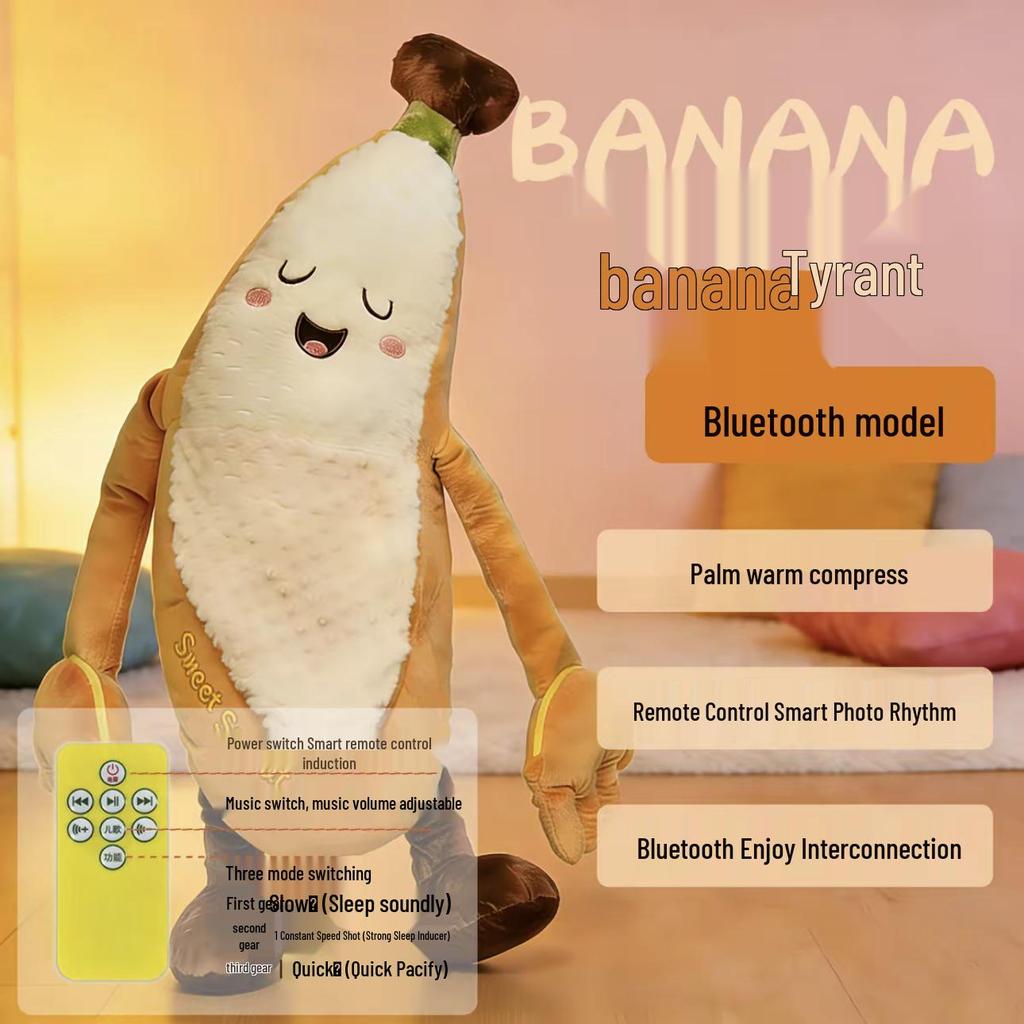 Baby Sleep Soothing Pillow: Automatic Patting Lullaby Doll for Colic Relief and Anti-Startle Reflex.