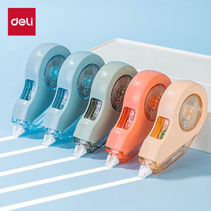 Deli 100M Extra Long Correction Tape 5-Pack