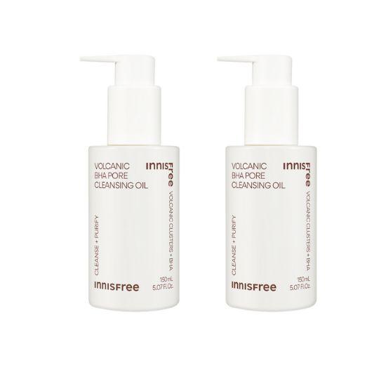 

Innisfree Volcanic Pore BHA Cleansing Oil Deep Pore & Sebum Control 150ml x 2pcs