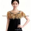 Stylish Summer Sequin Mesh Shawl Cape - Sun Protection Qipao Bolero Top