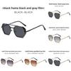 Geometrische Polygon-Sonnenbrille Mit UV400-Schutz Für Sommerliche Outdoor-Mode